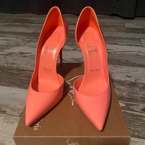 PERFECT FOR SUMMER! New in box Louboutin Iriza 100 size 40.5 - Picture 1 of 5